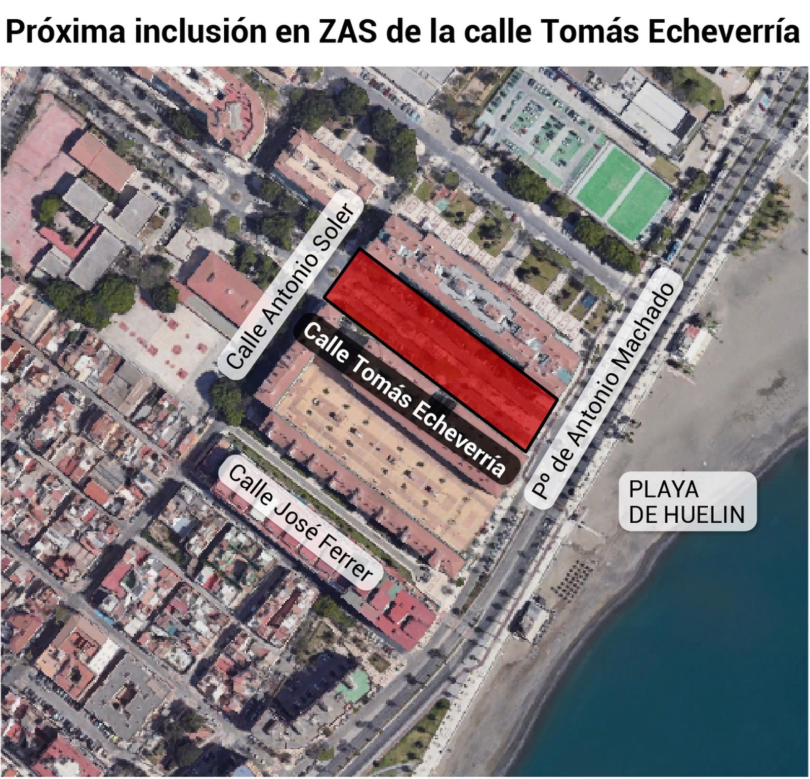 Localización de la nueva posible zona ZAS