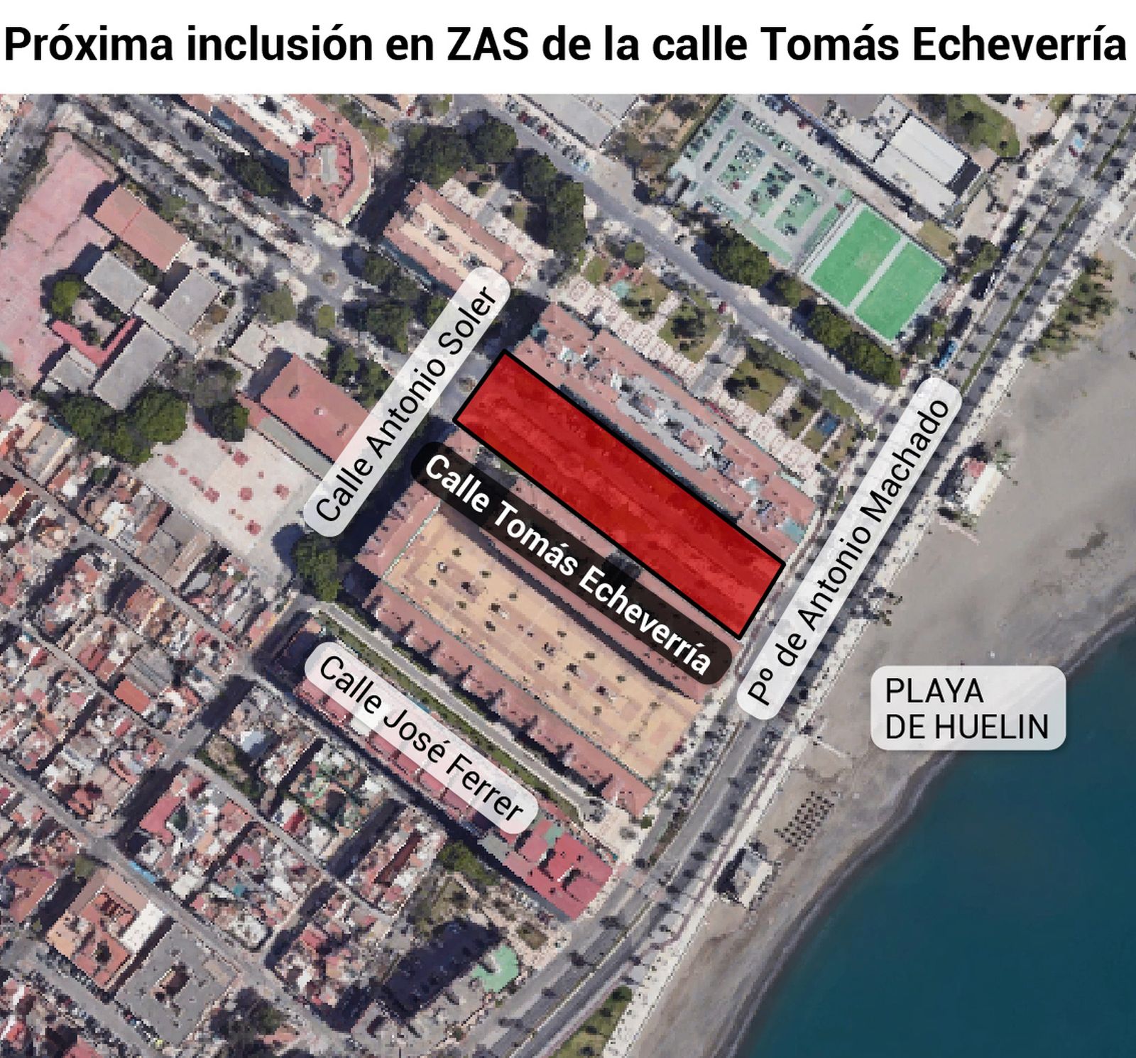 Localización de la nueva posible zona ZAS