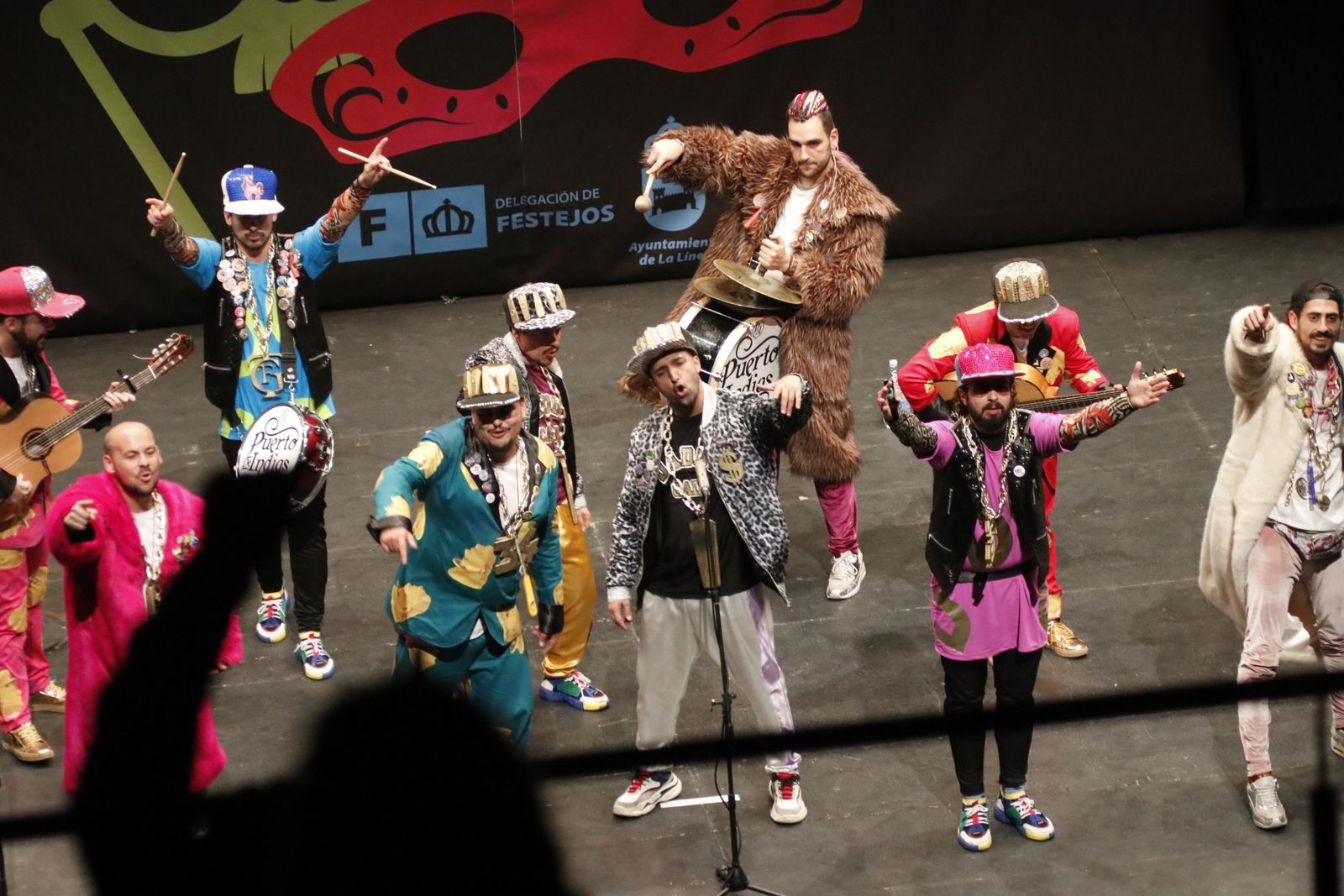 Final del concurso de Carnaval de la Concha Fina de La Línea