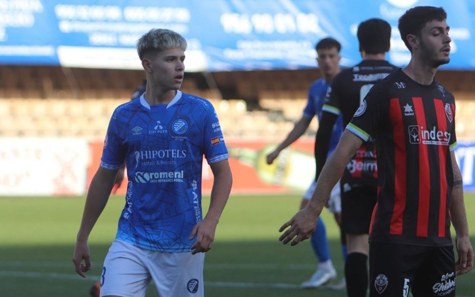 Domi, el nuevo futbolista de la Academia del Almería