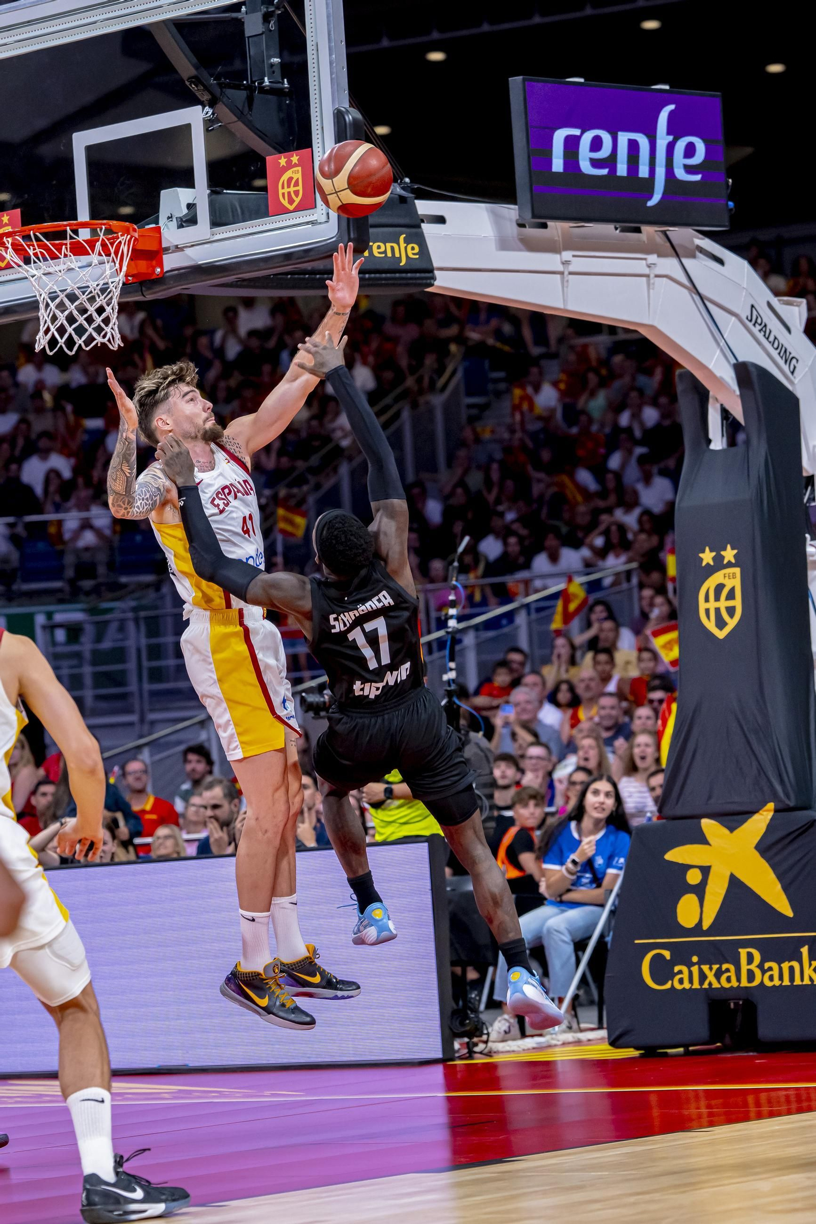 Las mejores fotos del España-Alemania de baloncesto