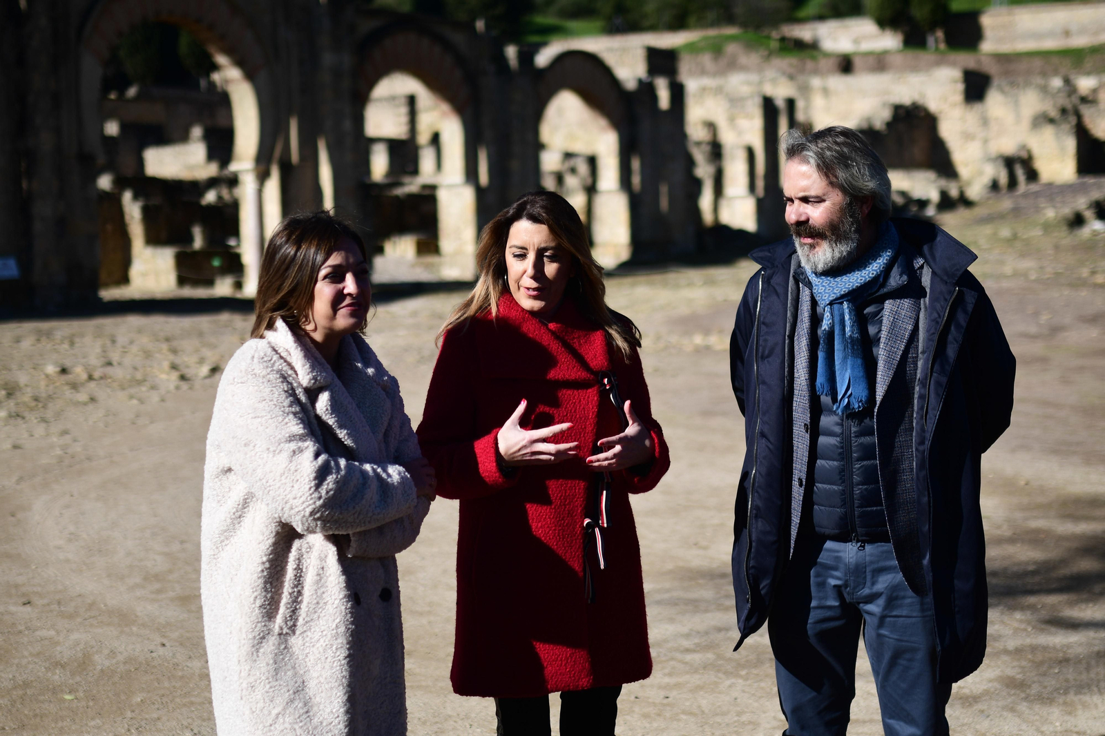 La restauración del Salón Rico de Medina Azahara, en imágenes