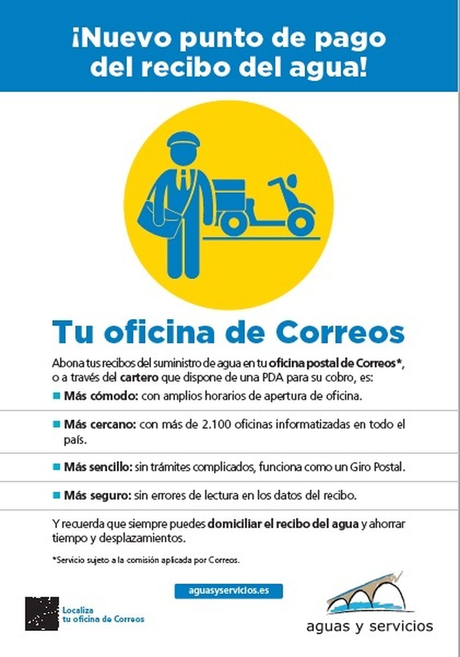 Procedimiento del nuevo de pago.