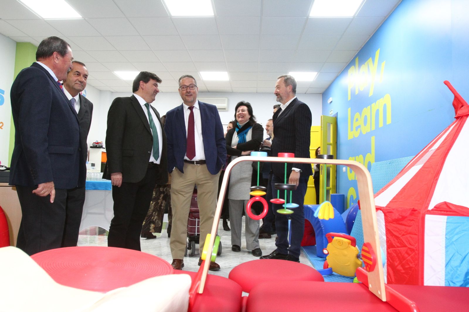 Inauguración del Cait Aspromin 'El Molino'.