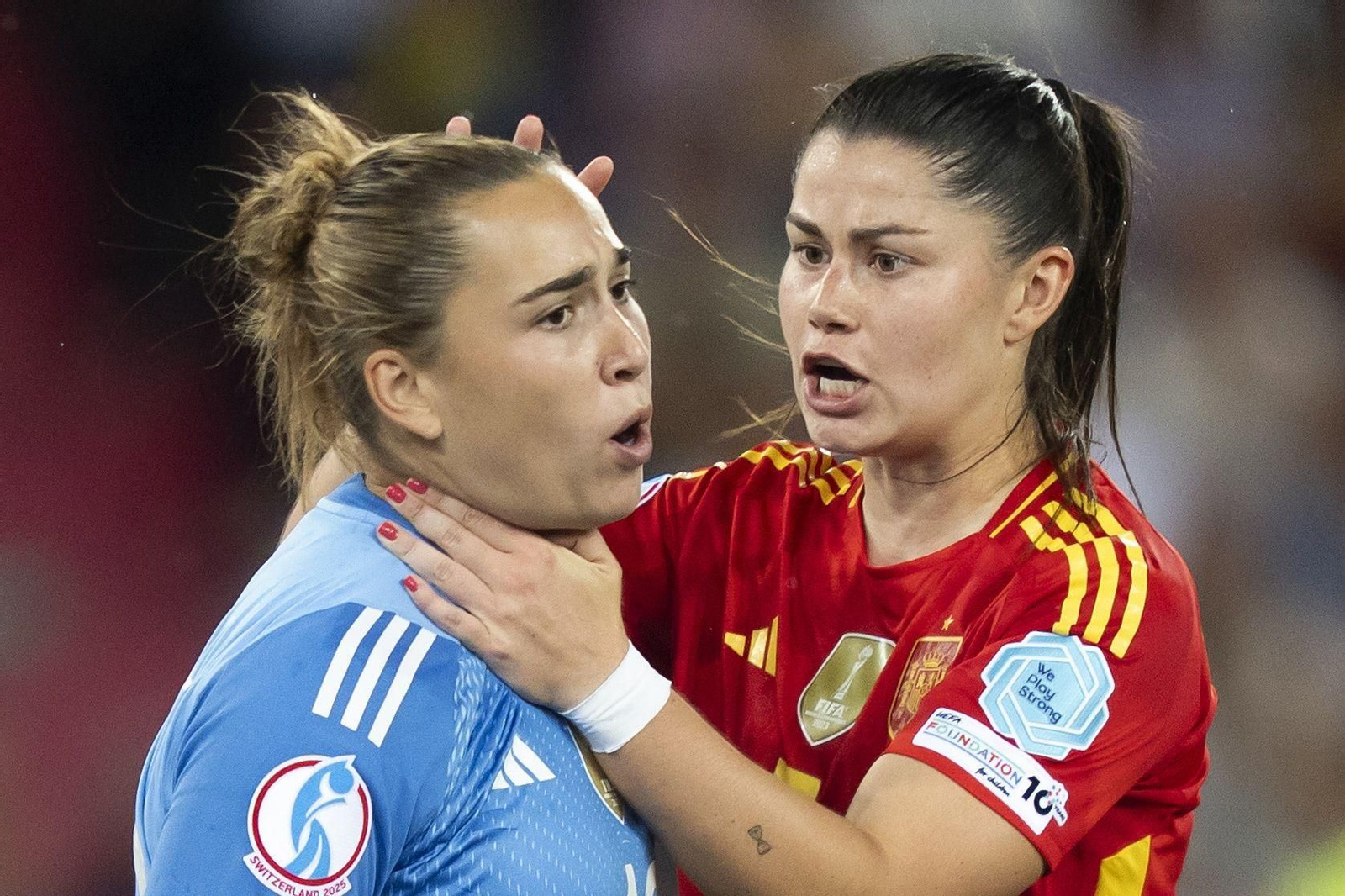 Las mejores imágenes del pase a la final de España ante Alemania en la Eurocopa femenina