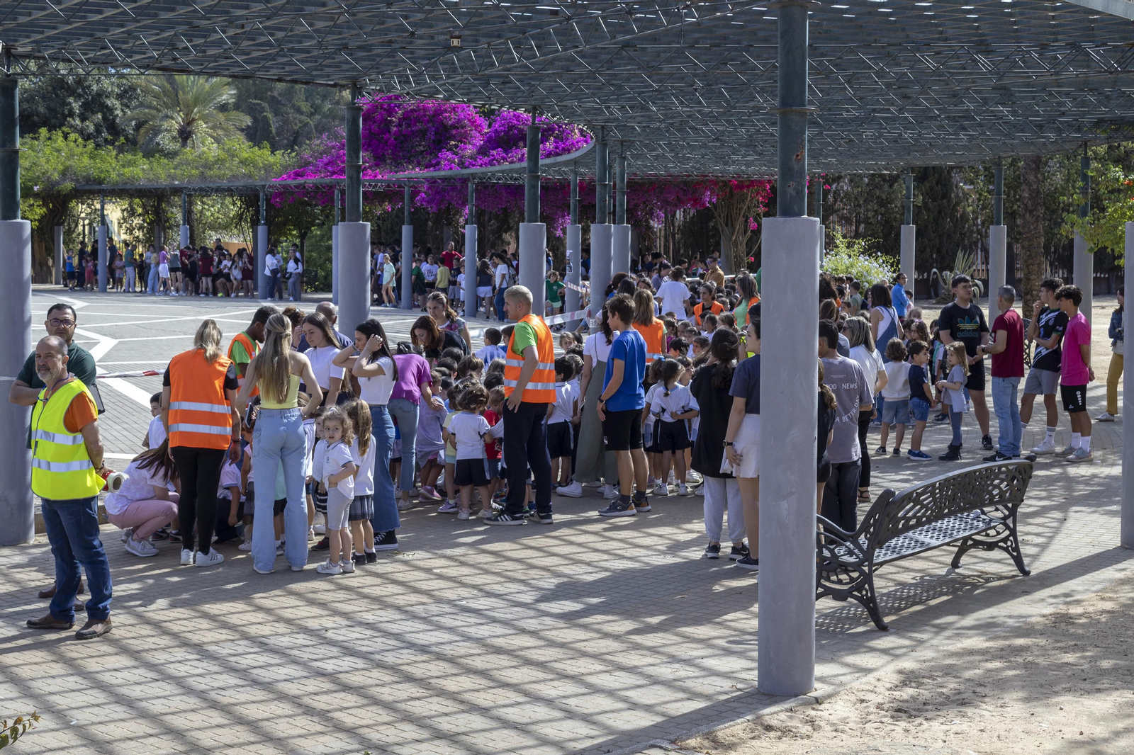 Imágenes Simulacro de Tsunami en el Colegio Funcadia Huelva