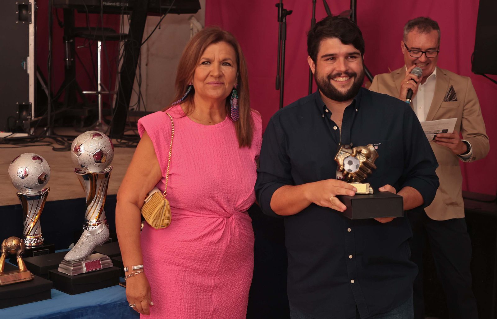 Fotos de los actos de entrega de premios en la caseta municipal de la Feria Real de Algeciras 2024