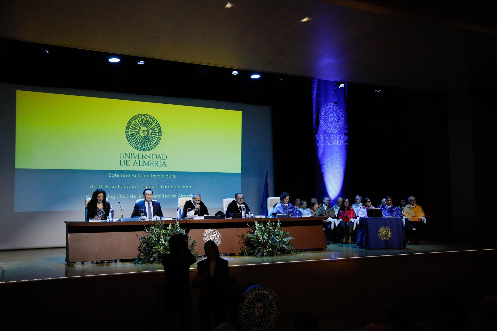 Las imágenes de la Investidura de José Céspedes como rector de la UAL