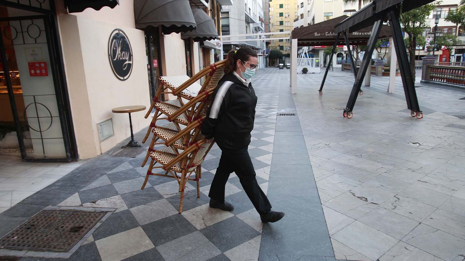 El comercio no esencial y la hostelería vuelven abrir en Algeciras