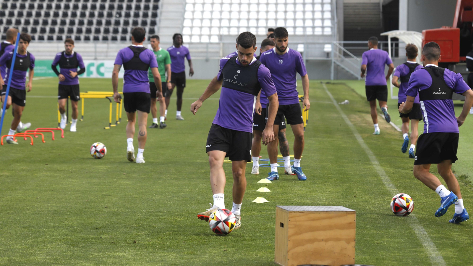 Las fotos del entrenamiento de la Balona