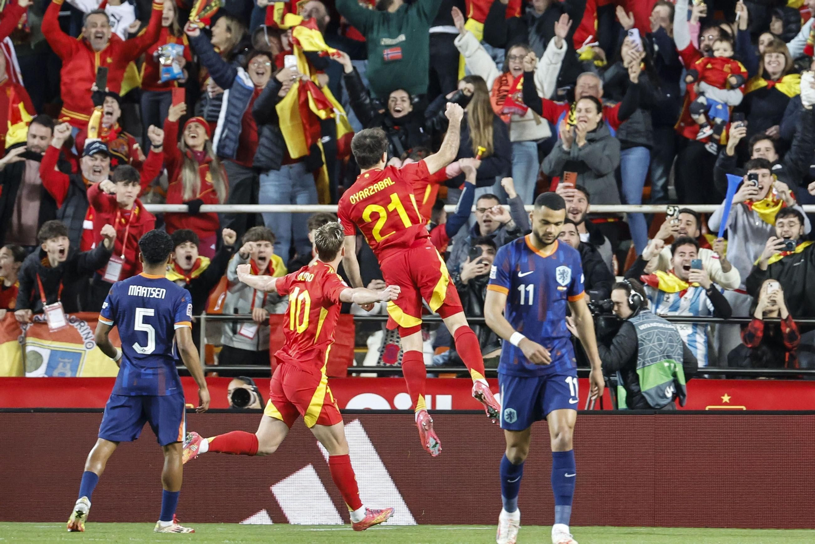 Las mejores fotos del España - Países Bajos