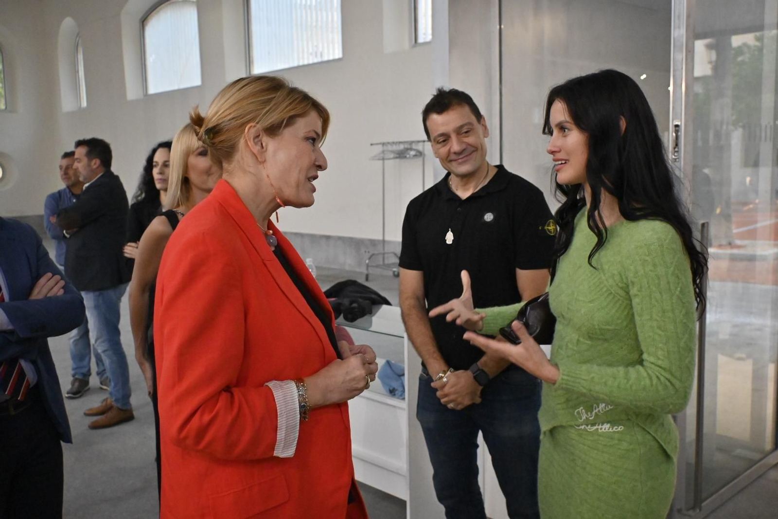 Imágenes de la inauguración de la exposición fotográfica 'Las hijas del jazz'