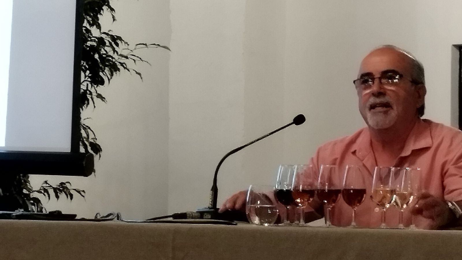 El director de la cata, Fernando Pérez Sánchez.