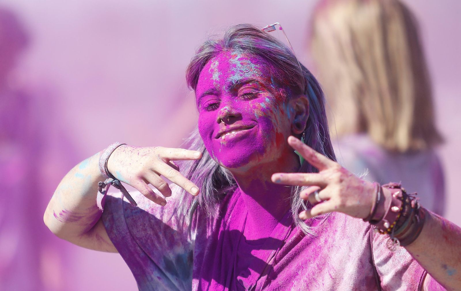 Las tonalidades de la Holi Life, en imágenes
