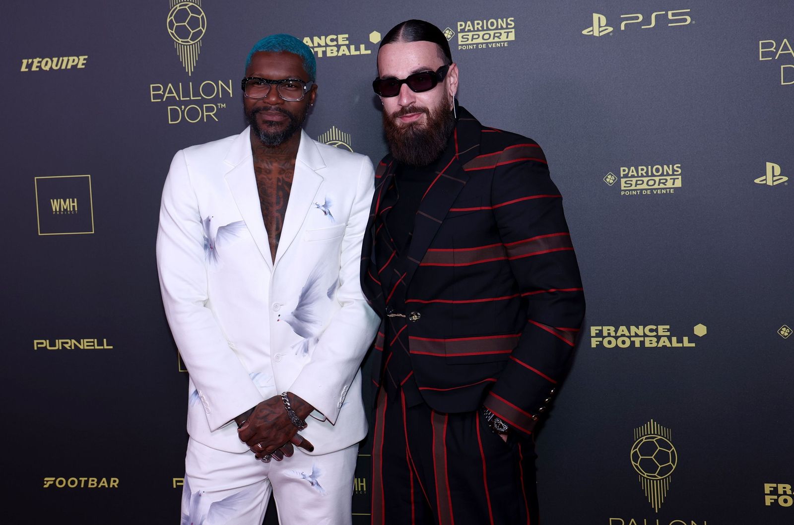 Las fotos del Balón de Oro