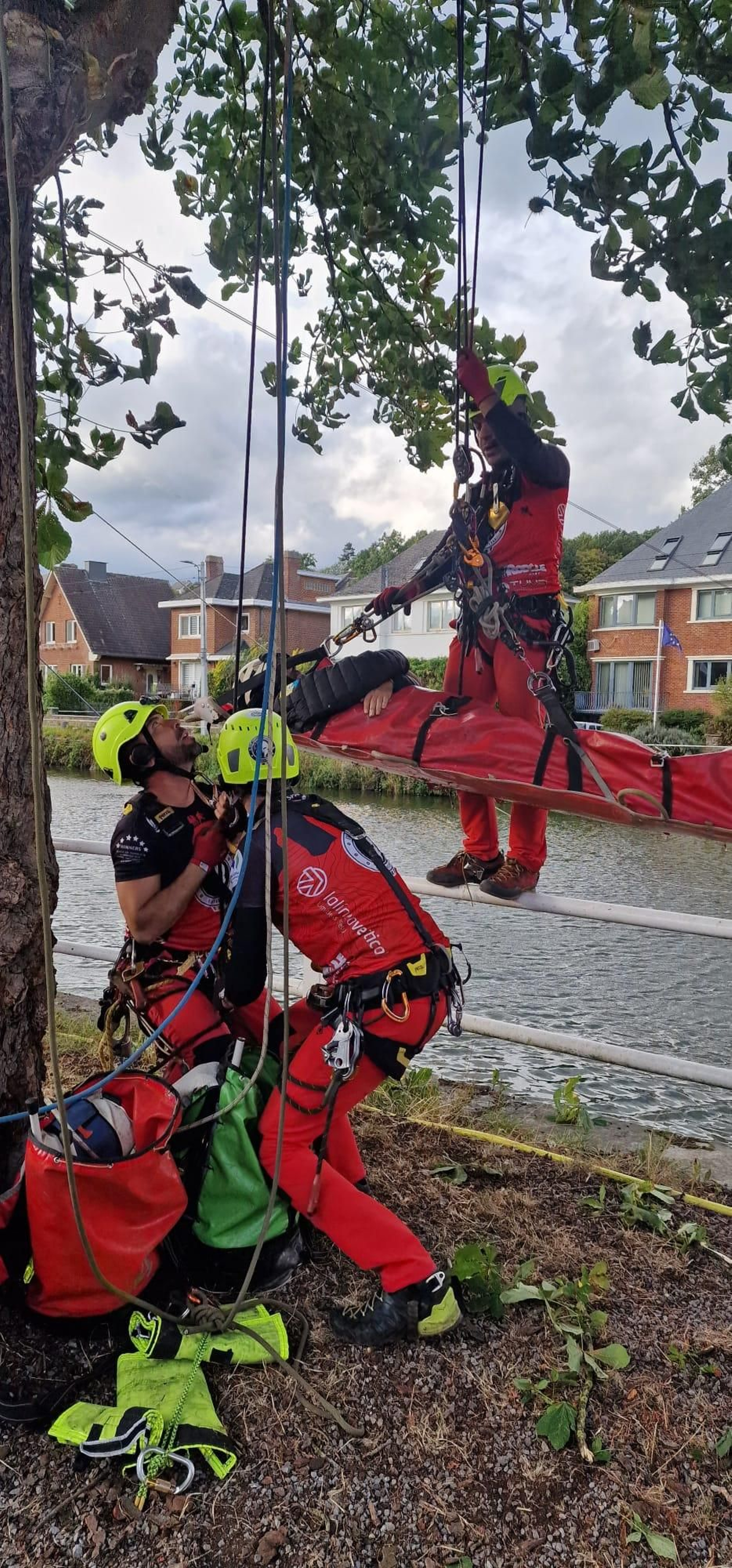 Imágenes del Rope's Rescue belga