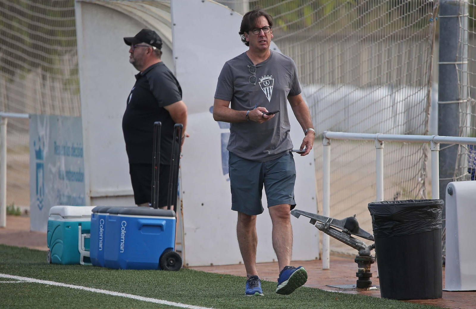 Fotos del entrenamiento del Algeciras CF en La Menacha