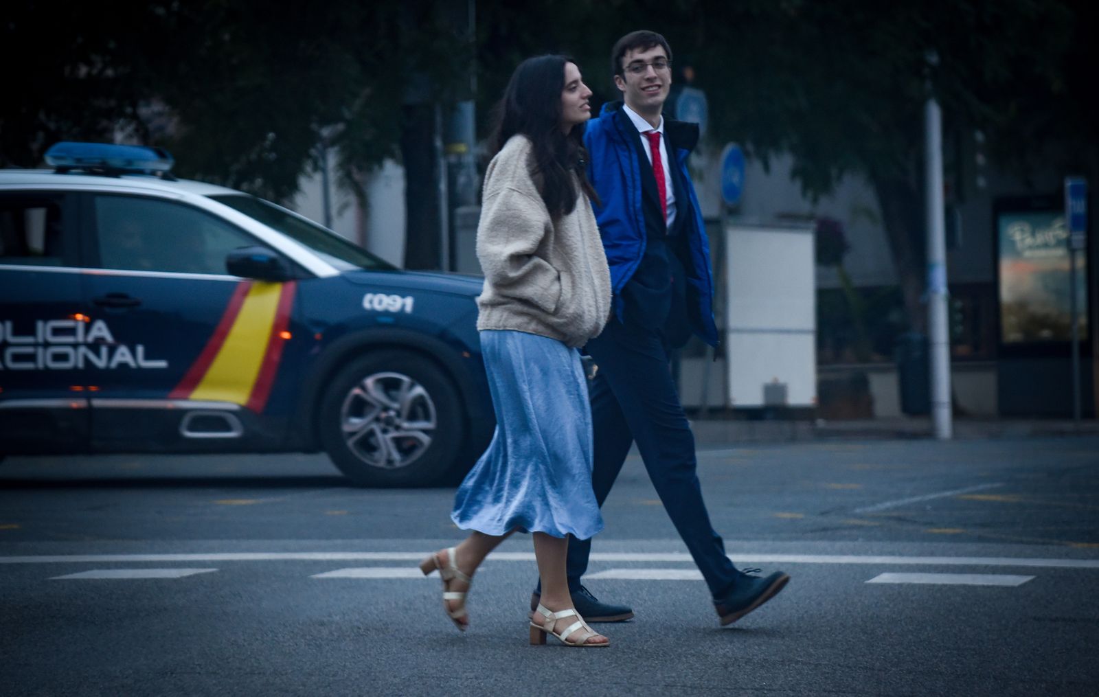 Imágenes de la madrugada de Nochevieja 2024, en Sevilla