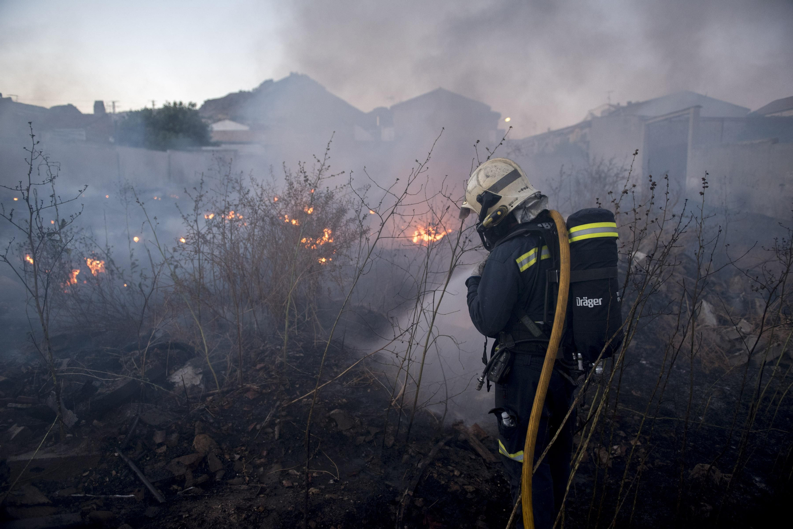 Incendios en Iznalloz y Atarfe