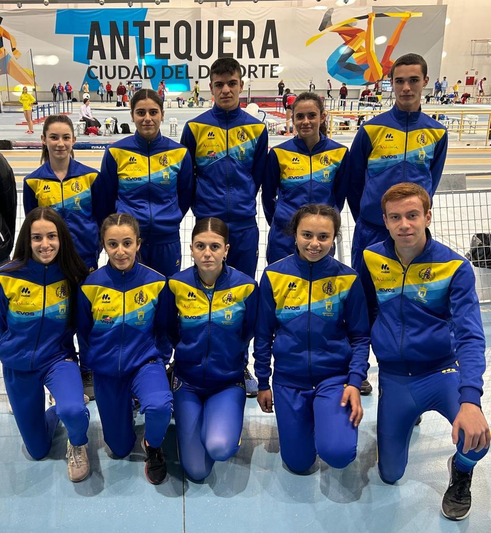 La expedición del Bahía de Algeciras en Antequera.