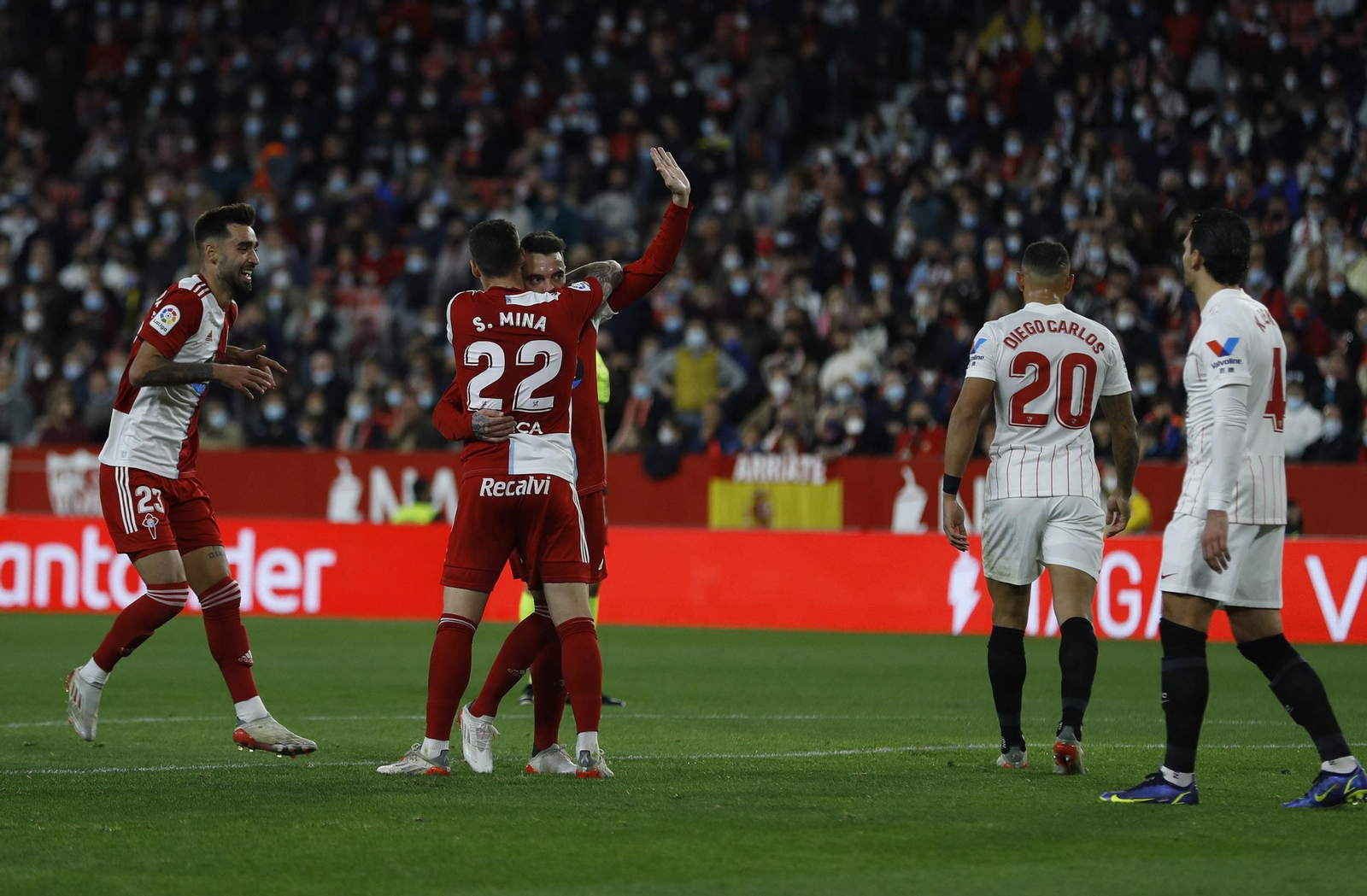 Las imágenes del Sevilla-Celta