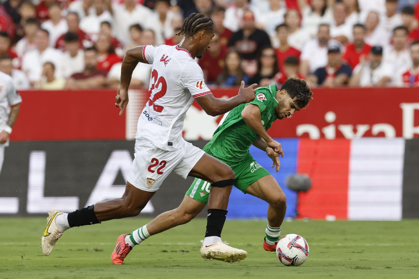 El derbi Sevilla-Betis, en imágenes