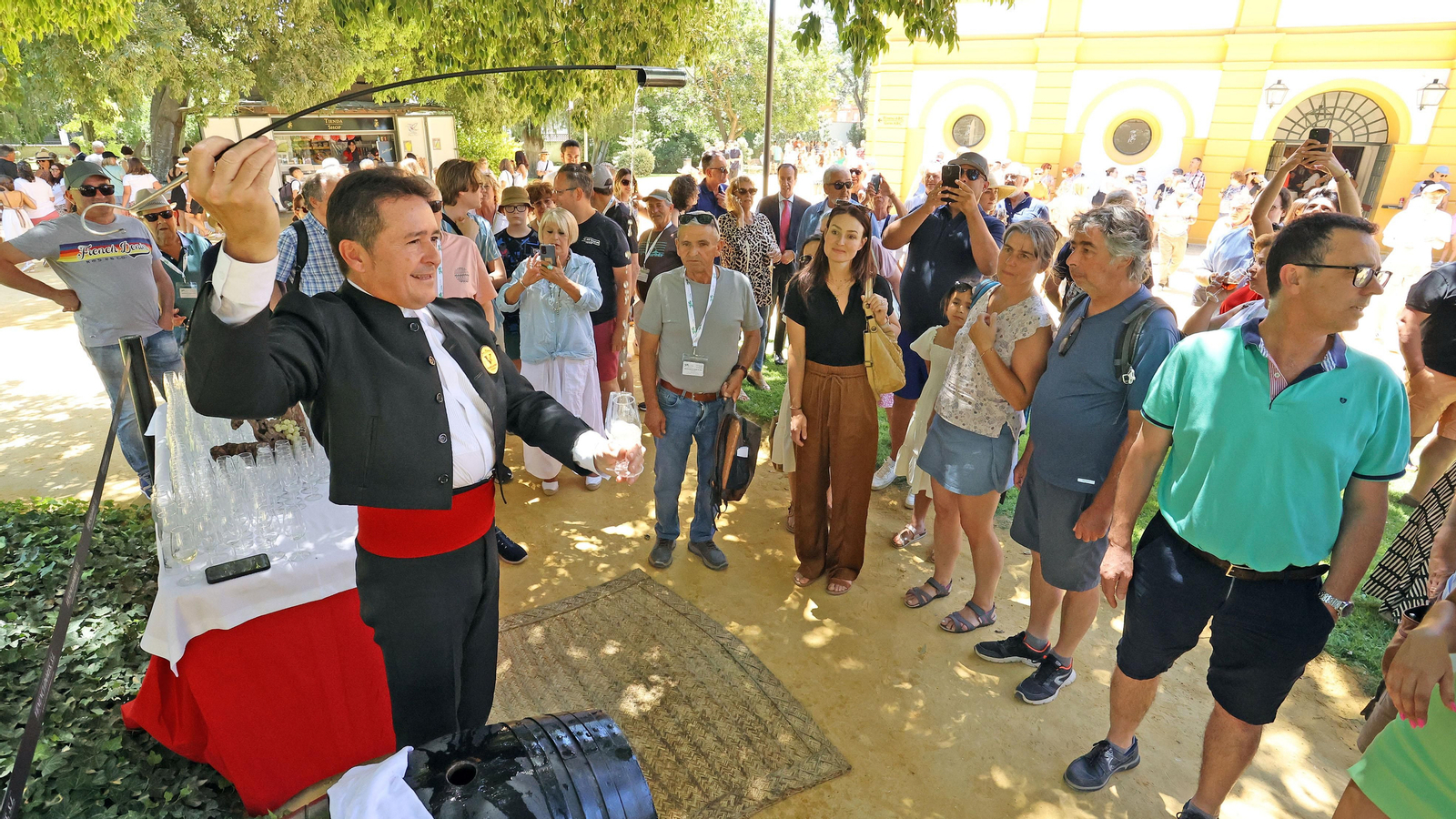 Espectáculo de la Real Escuela Andaluza de Arte Ecuestre dedicada al 40 aniversario de Diario de Jerez