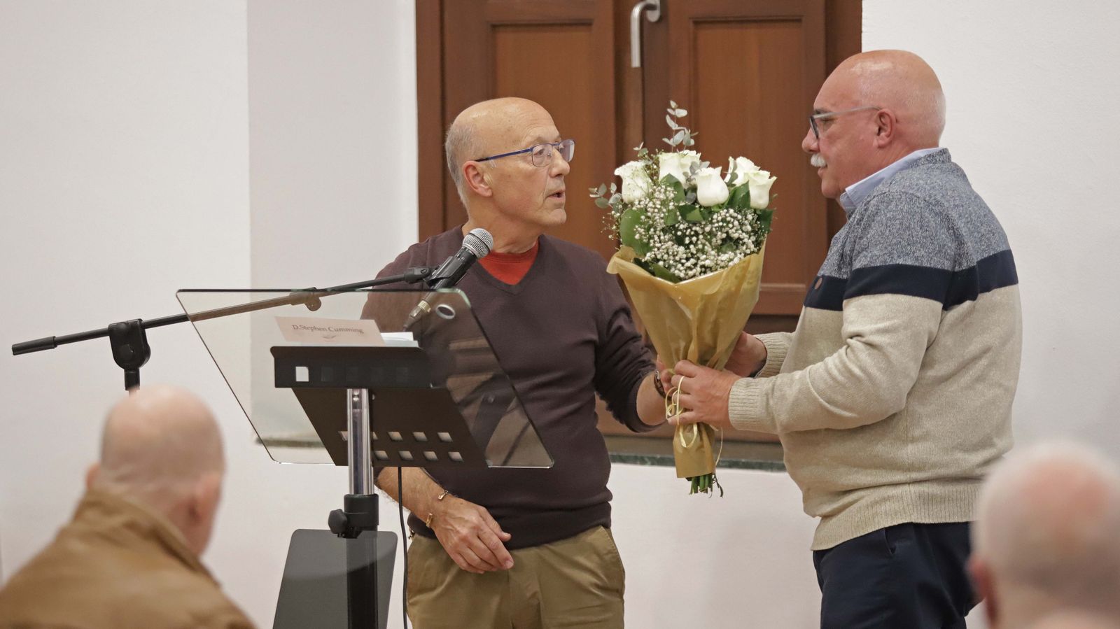 Fotos de la presentación del libro 'Vivencias y recuerdos de Guillermo León Barba' en La Línea