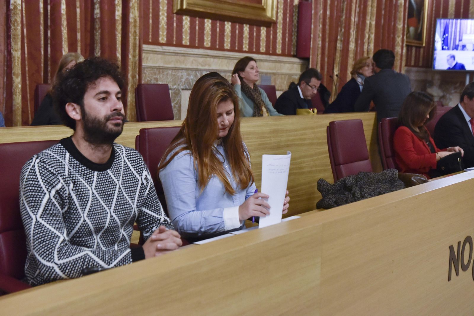 Julián Moreno y Susana Serrano, de Participa Sevilla.