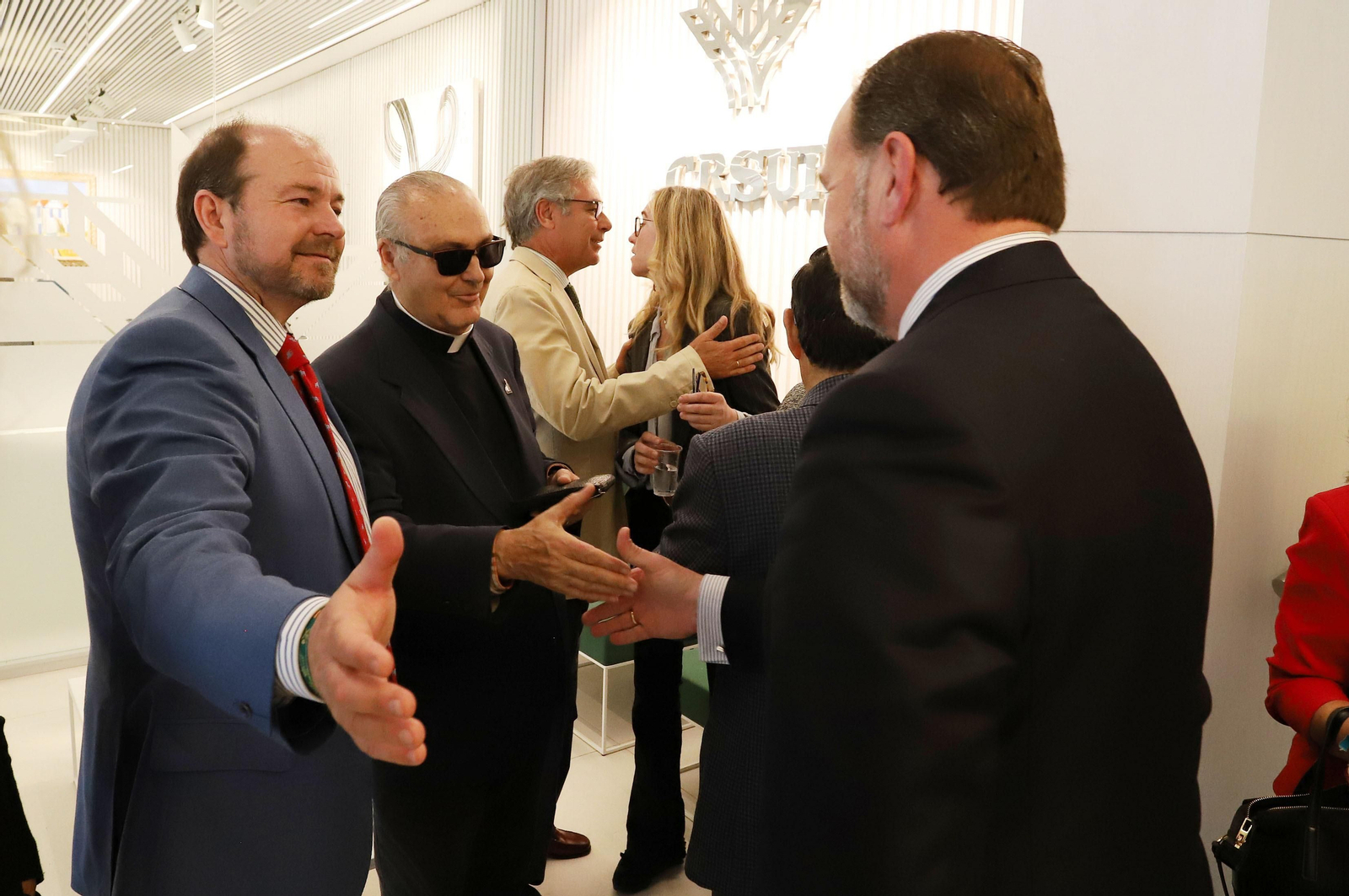 Acto homenaje a Don José Luis García Palacios en la Caja Rural del Sur, en imágenes