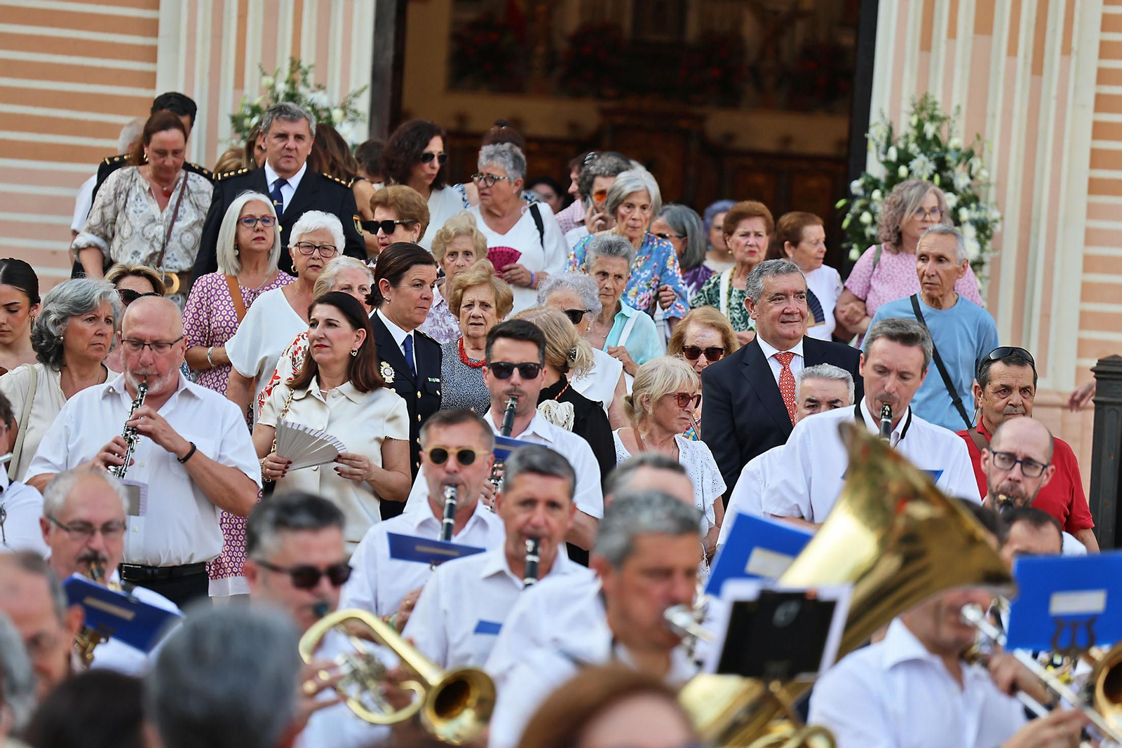 Imágenes de la procesión del Corpus Christi por las calles de Huelva