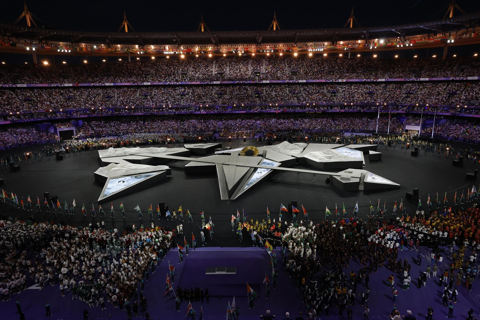 Las fotos de la ceremonia de clausura de los Juegos Olímpicos París 2024