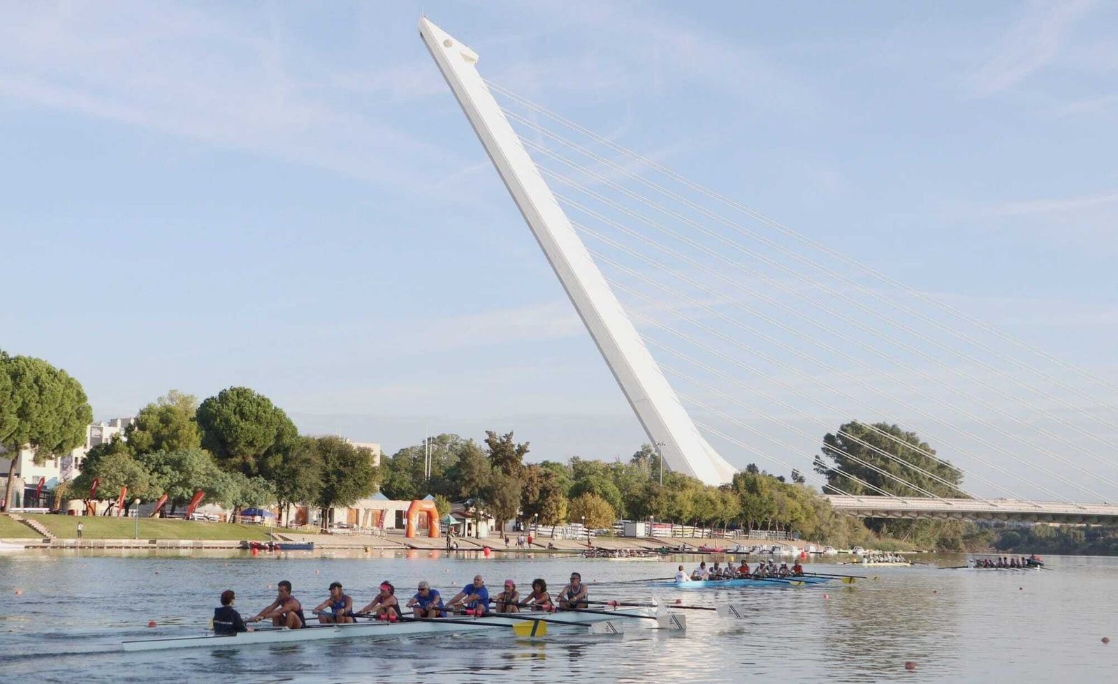 Un imagen de la regata.