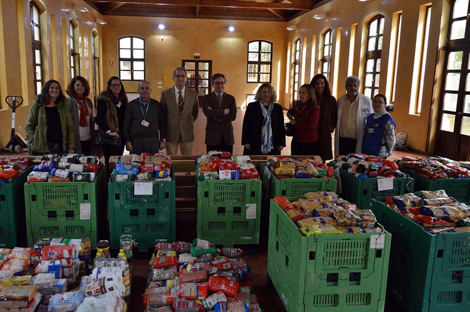 Los kilos de comida recogidos durante las tres galas solidarias Los kilos de comida recogidos durante las tres galas solidarias
