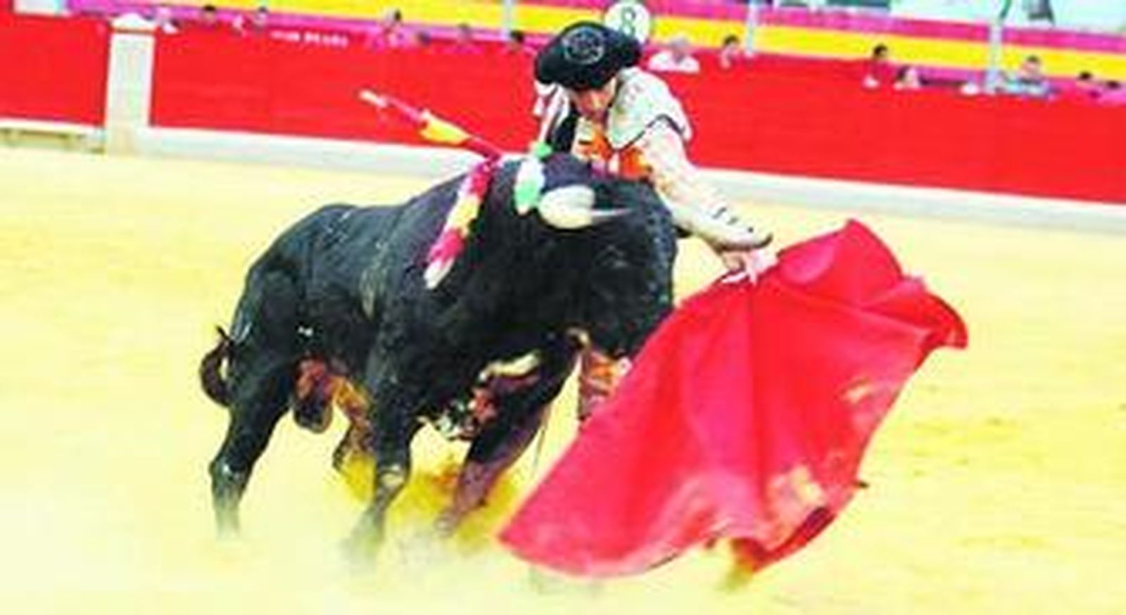 Padilla, durante su última corrida en Granada.