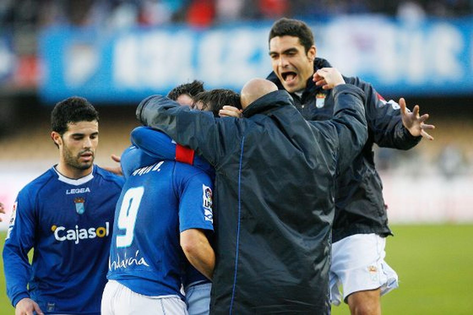 La euforia se desató tras el segundo gol de Carlos Calvo.

Foto: Pascual