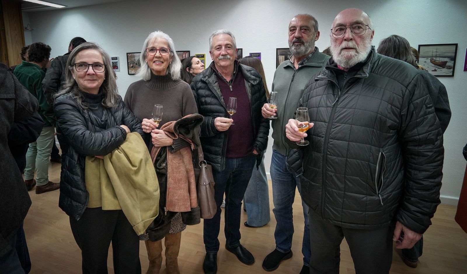 Imágenes de la inauguración de la exposición de Manuel del Valle en la sala ArteaDiario