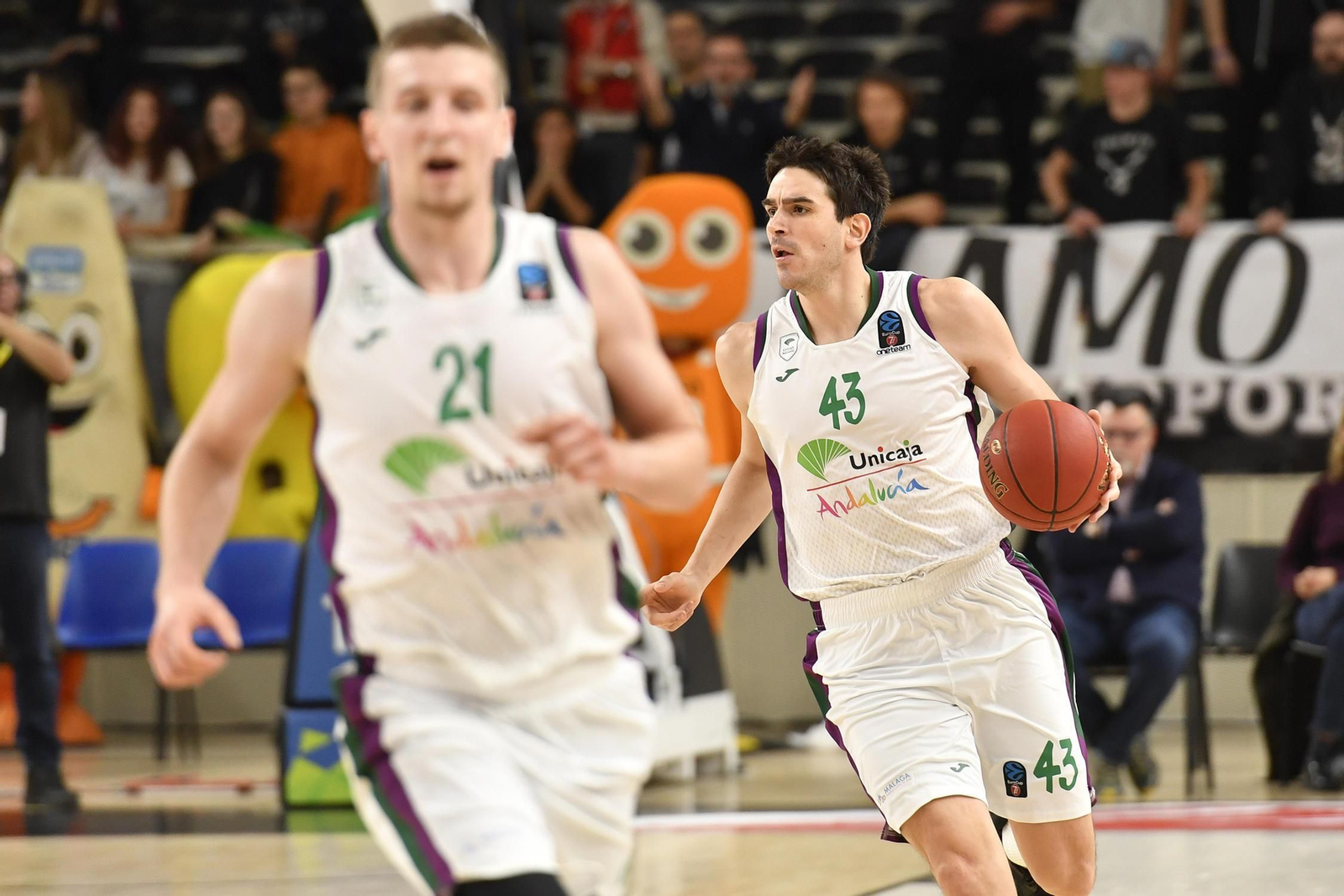 Los cinco años de Adam Waczynski en el Unicaja, en fotos