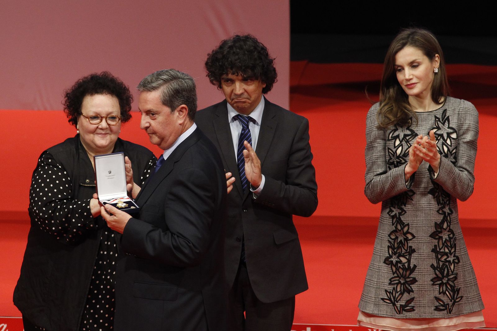 La entrega de Medallas de Oro de la Cruz Roja