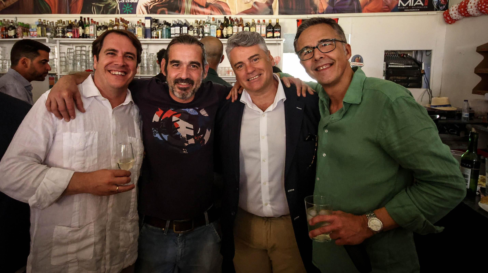 Inauguración de la caseta de Canal Sur en la Feria de Jerez