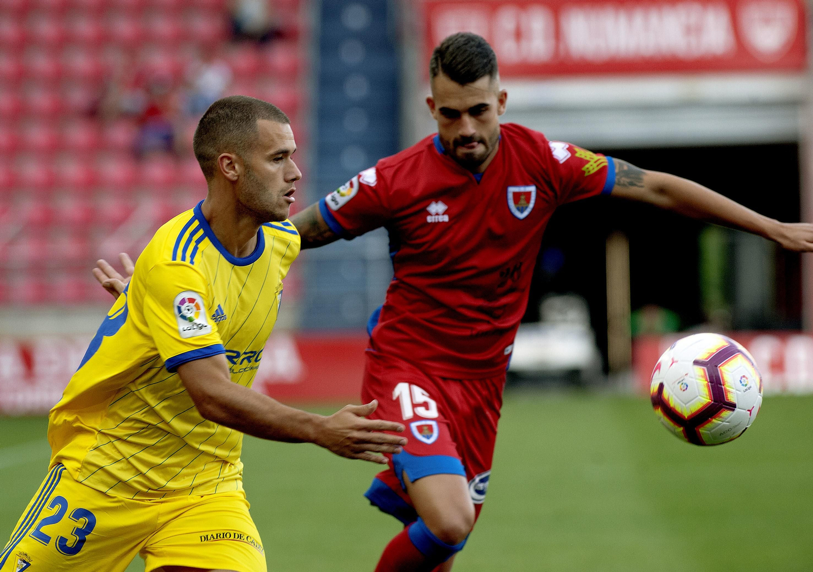 Las imágenes del Numancia-Cádiz