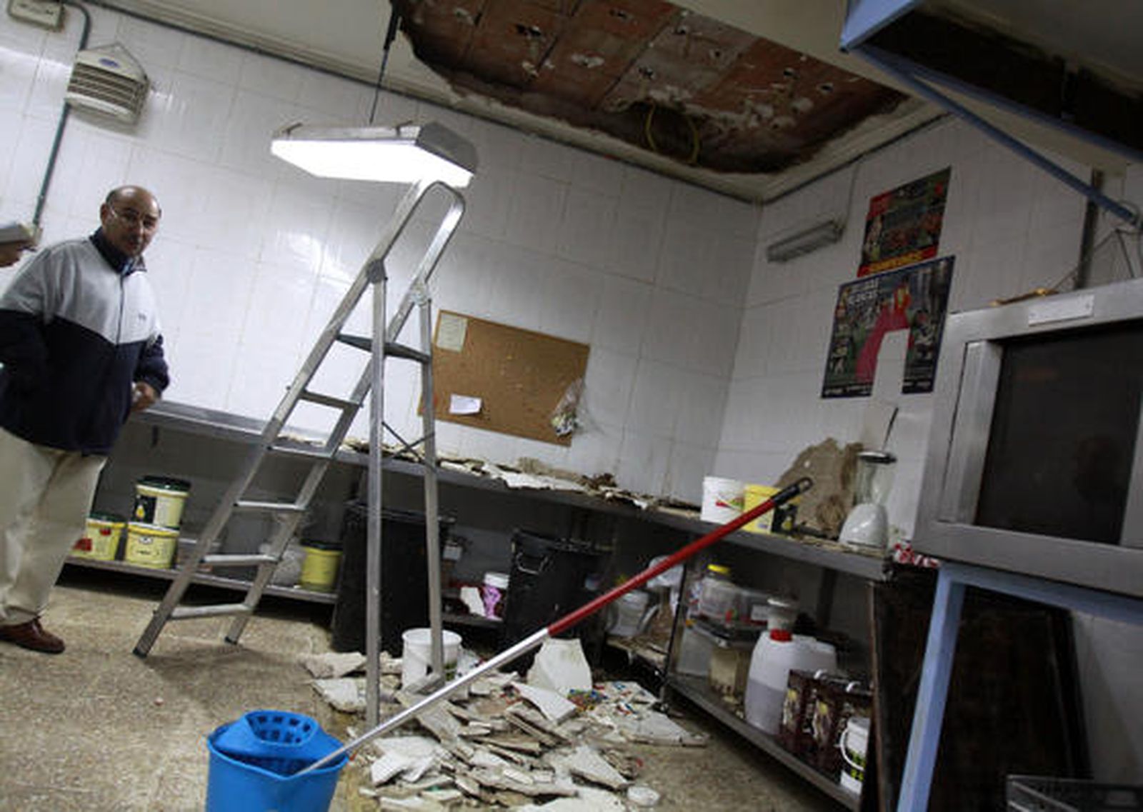 El temporal ha causado numerosos daños en la zona de la costa.