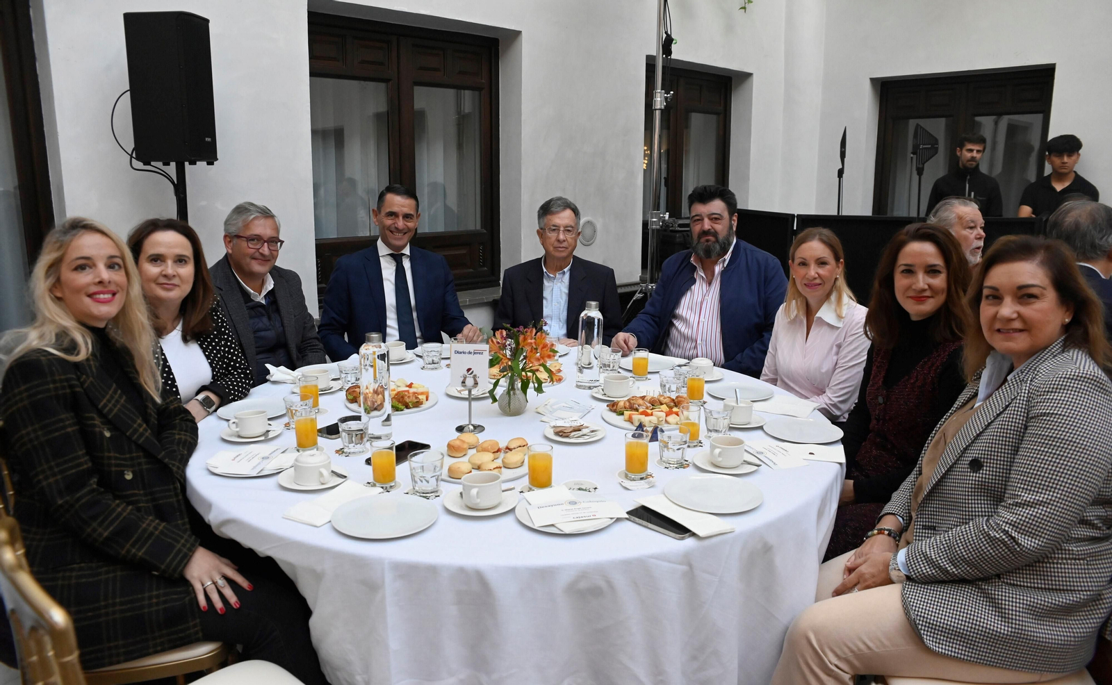 El desayuno coloquio de 'El Día de Córdoba' con Miguel Ángel Tamarit, en imágenes