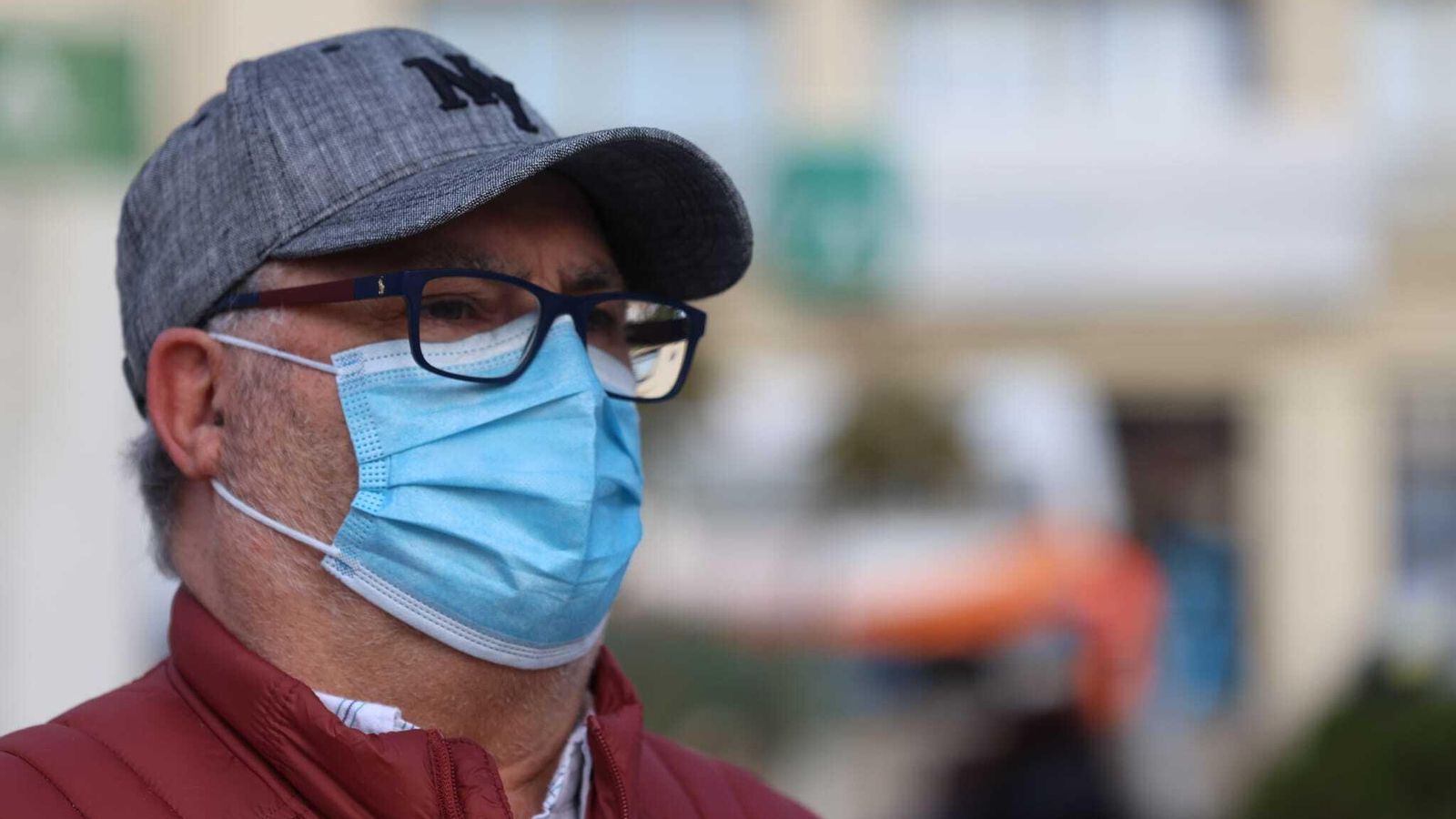 Francisco Pareja, a su llegada al Regional.