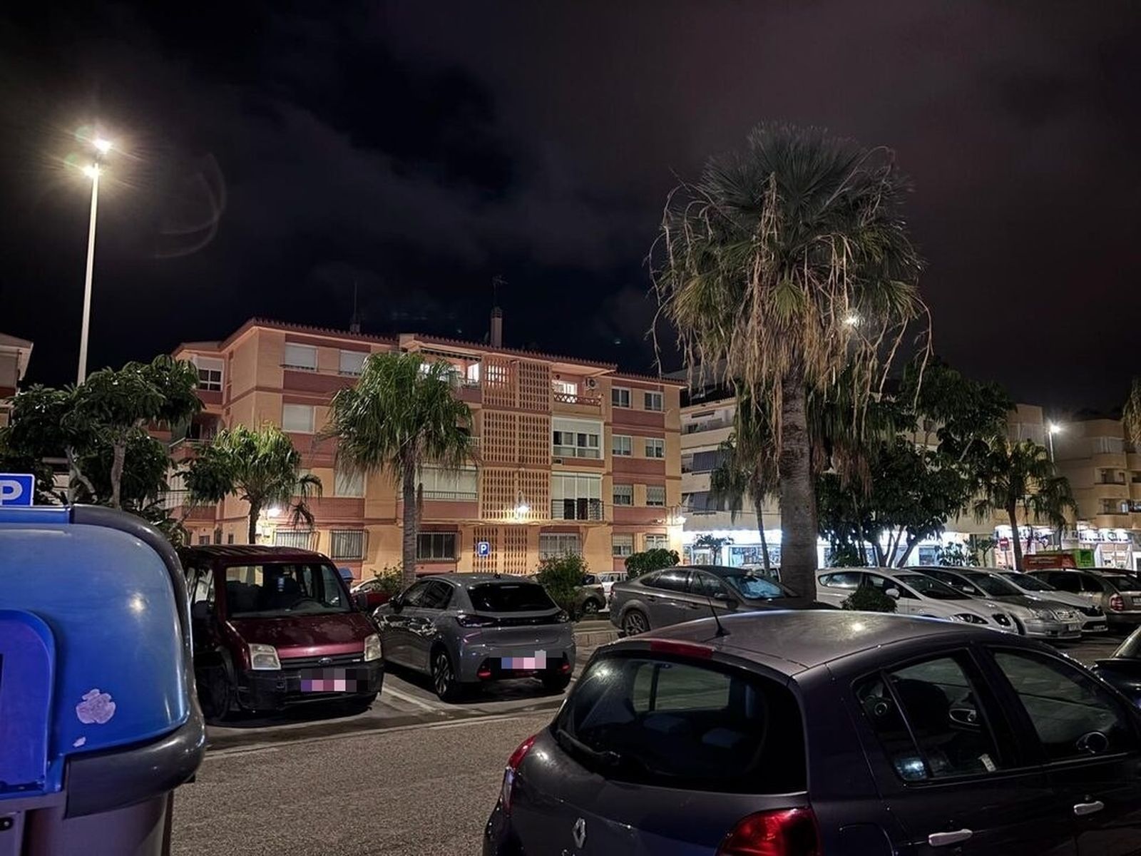 Zona de Algarrobo Costa donde fue hallada la mujer sin vida