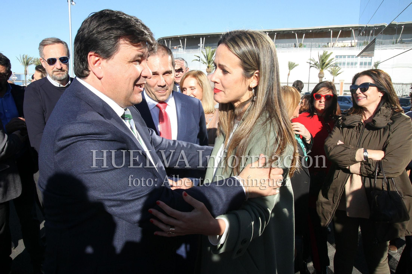 Inauguración de la Nueva Lonja del Puerto de Huelva, en imágenes
