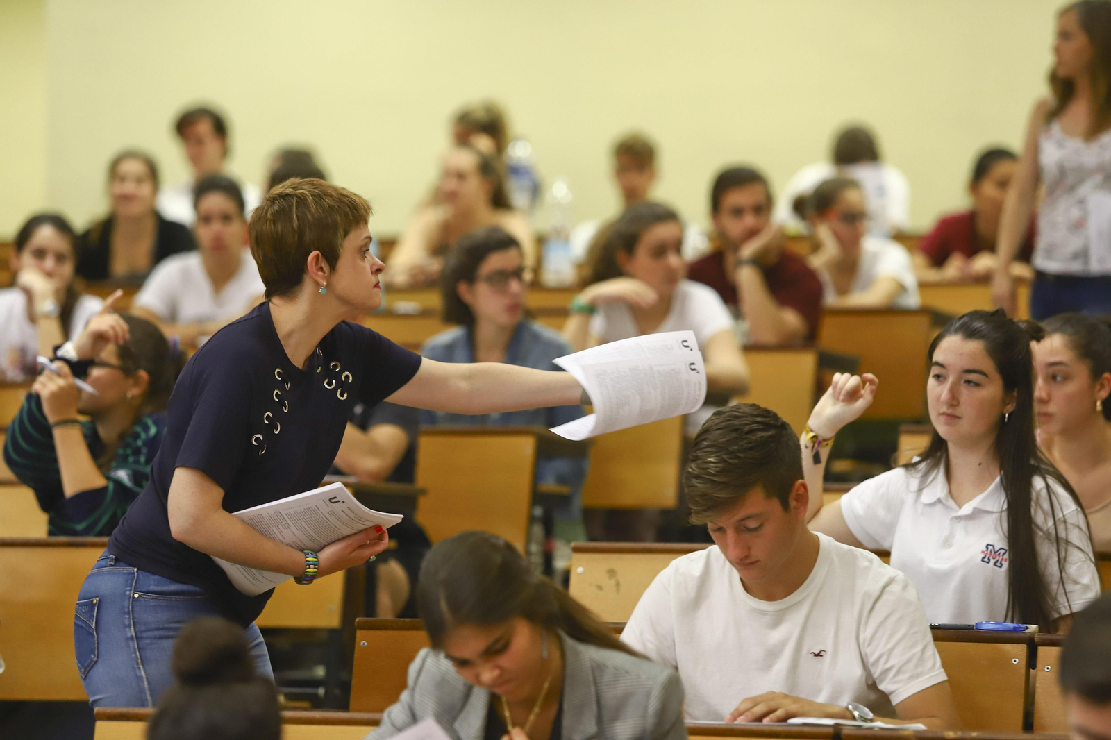 Las fotos de la Selectividad 2019 en Málaga
