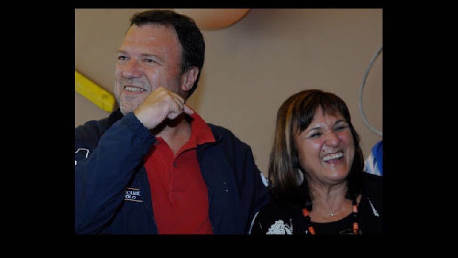 María de la O Jiménez, con Alfredo Sánchez Monteseirín, de quien fue su jefa de gabinete.