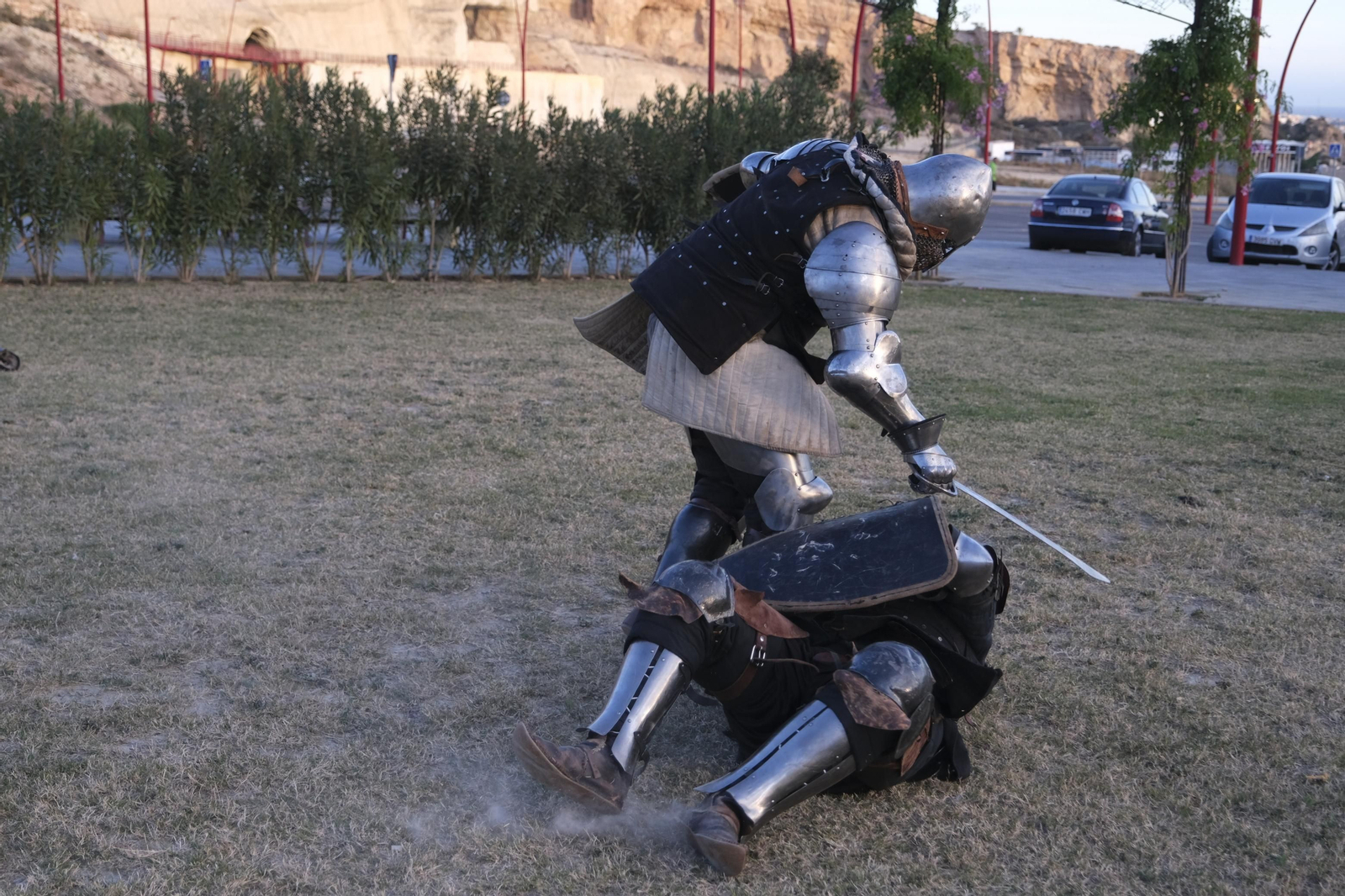 Fotogalería de los combates medievales en Almería