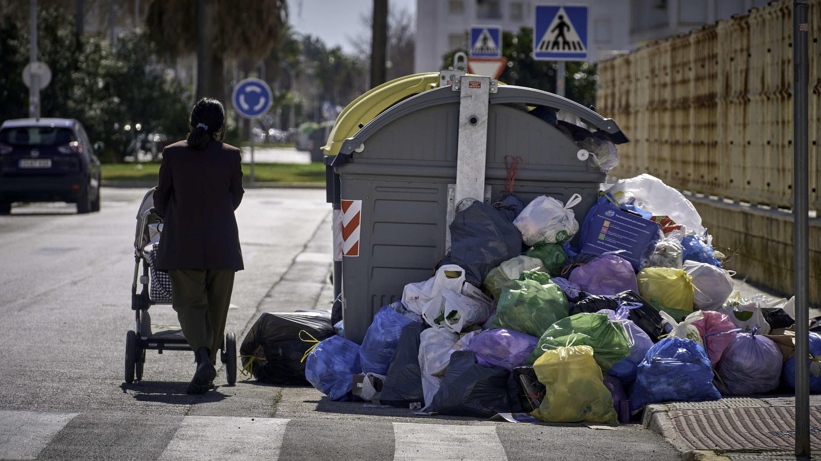 Huelga de basuras en El Puerto.